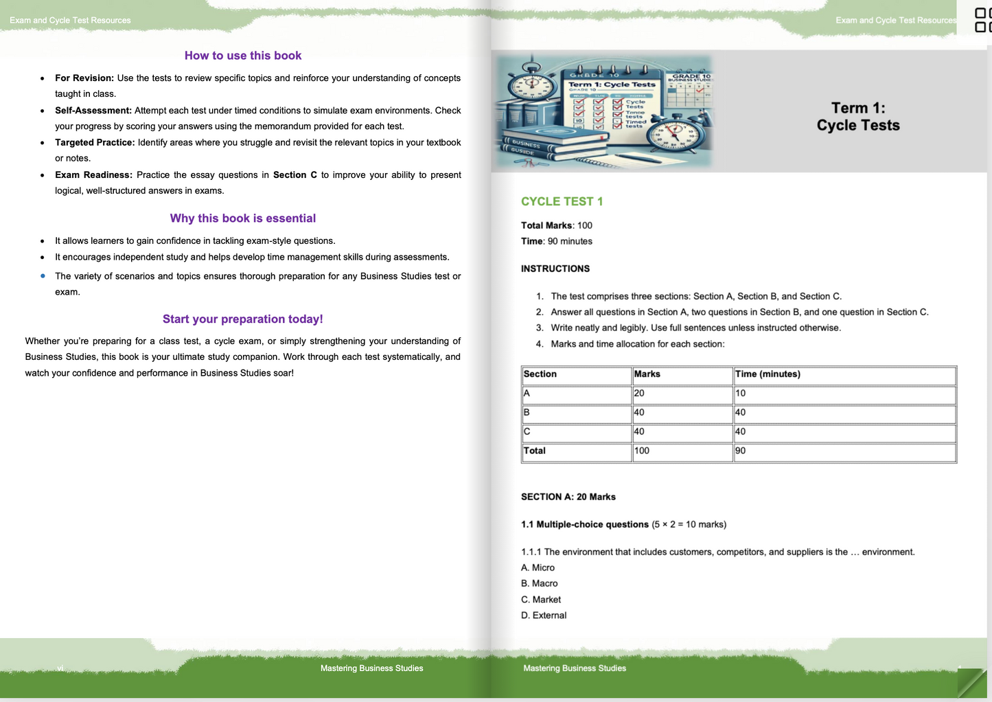 Ultimate Grade 10 Study Guide: CAPS-Aligned Practice Tests for Success
